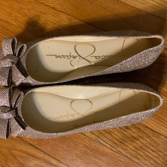 Jessica Simpson Shoes - Jessica Simpson, sparkly womens flats (s7.5)